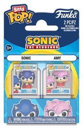 Funko Bitty POP! Pack de 2 figurines Sonic & Amy Rose