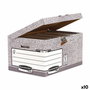 boîte pour archives Fellowes Gris 10 Unités (31 x 39 x 56 cm)