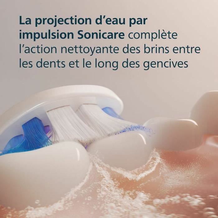 Philips Lot de 8 têtes de rechange HX6058/87 blanc Philips Lot de 8 têtes de rechange HX6058/87 blanc