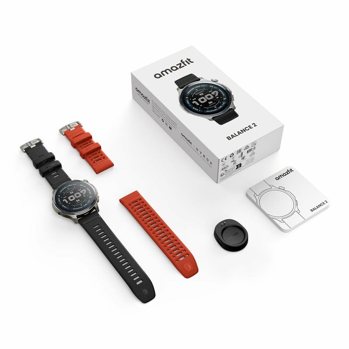 Amazfit Balance 2 Noir Gris 1,5%