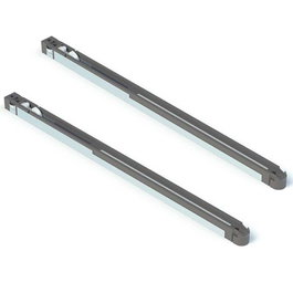 HERRAJES ALK Jeu de fermeture amortie Drive pour porte coulissante d'armoire