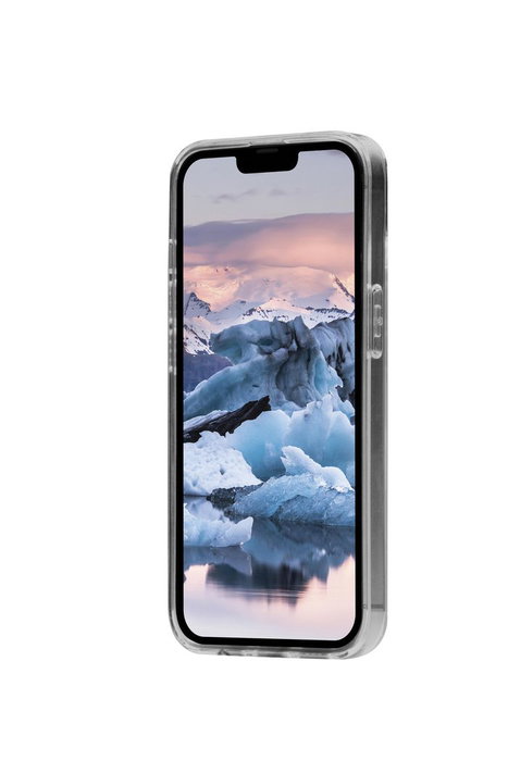 dbramante1928 Bulk Nuuk iPhone 15 Pro Coque de protection transparente 100% recyclée - Protection renforcée caméra et écran