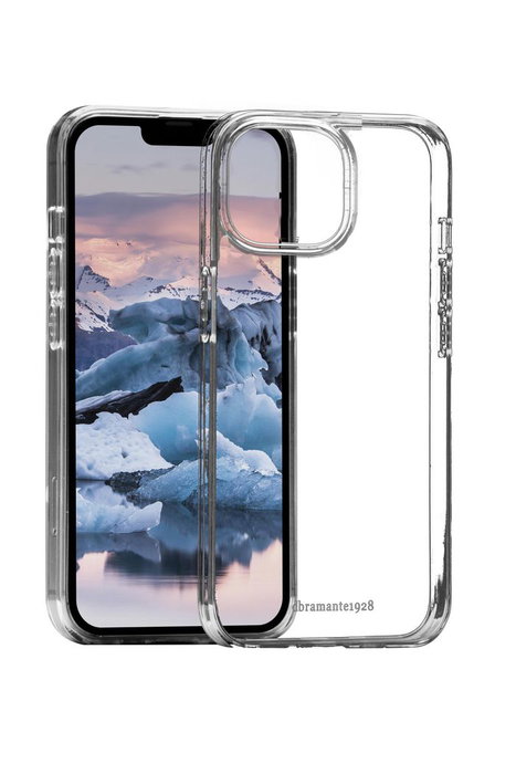 dbramante1928 Bulk Nuuk iPhone 15 Pro Coque de protection transparente 100% recyclée - Protection renforcée caméra et écran