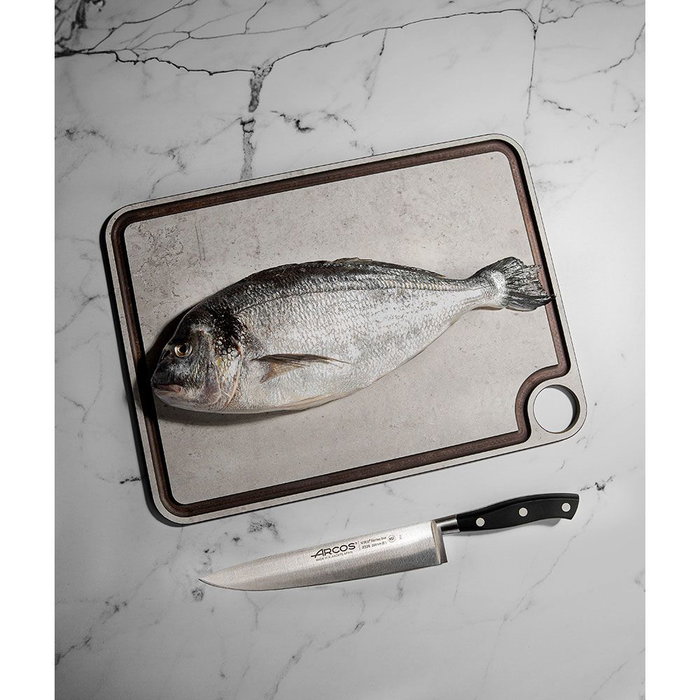 Couteau de cuisine Arcos serie riviera Noir Acier 20 cm Couteau de cuisine Arcos serie riviera Noir Acier 20 cm