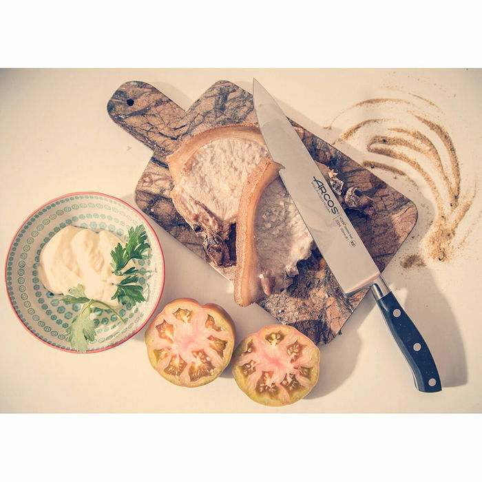 Couteau de cuisine Arcos serie riviera Noir Acier 20 cm