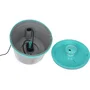 Kerbl Fontaine à Eau pour Chat et Chien 80557, 1.6 L, Filtre Charbon Actif, 2 Modes, Silencieuse, Arrêt Automatique, Gris/Bleu