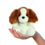 AURORA Palm Pals Peluche Charles Spaniel 13cm, Peluche Cocker, Marque CE, Jouet Enfant