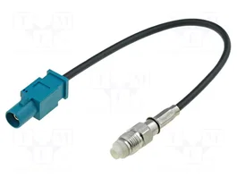 PER.PIC. Câble coaxial Fakra mâle vers FME femelle, 0,15m