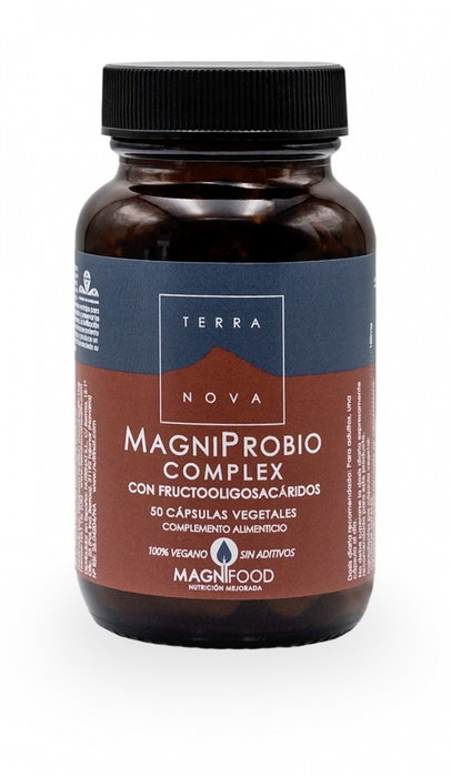TERRANOVA MAGNIPROBIO avec fructo-oligosaccharides 50 capsules TERRANOVA MAGNIPROBIO avec fructo-oligosaccharides 50 capsules