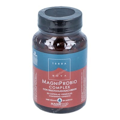 TERRANOVA MAGNIPROBIO con fructooligosacaridos 50vcap. TERRANOVA MAGNIPROBIO con fructooligosacaridos 50vcap.