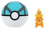 Jazwares Pokémon Clip 'n' Go Mustébouée & Filet Ball