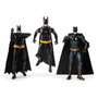 Spin Master - Figurine Articulée Collection Batman 85e Anniversaire - Pack Multipack de 3 Figurines Iconiques de 10 cm (4 Pouces) - Détailé - Licence DC Comics