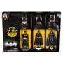 Spin Master - Figurine Articulée Collection Batman 85e Anniversaire - Pack Multipack de 3 Figurines Iconiques de 10 cm (4 Pouces) - Détailé - Licence DC Comics