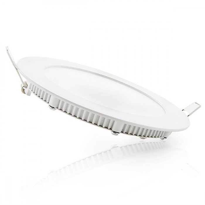 Pack de 4 plaques LED circulaires 9 W 900 lm 6000 K Blanco Frío Pack de 4 plaques LED circulaires 9 W 900 lm 6000 K Blanco Frío