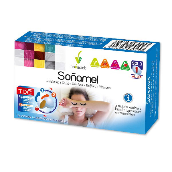 NOVADIET SOÑAMEL 30 comprimés