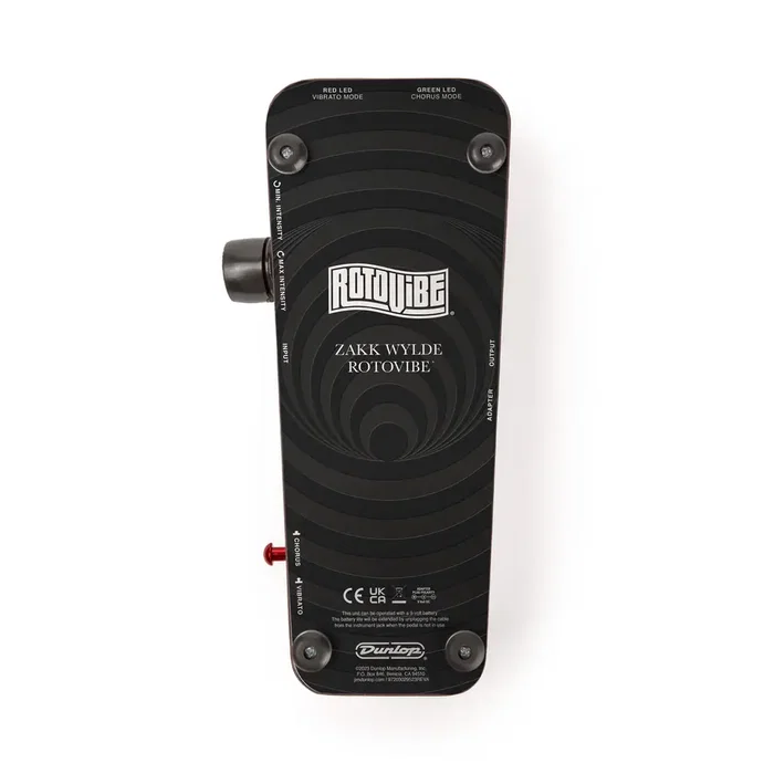 DUNLOP Rotative Pédale Zakk Wylde Signature Chorus / Vibrato Rotovibe