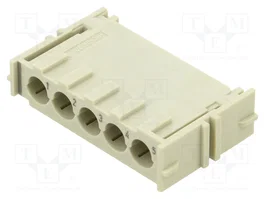 HARTING Contact mâle Han-Yellock module M-c gris
