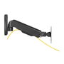 Ewent EW1532 Support mural pour moniteur avec ressort à gaz, jusqu'à 34 pouces, 9 kg, VESA 75x75/100x100