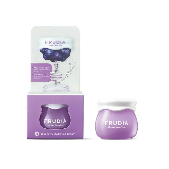 Frudia Delivered From Fruit Myrtille Crème Hydratante pour le Visage, 10 g