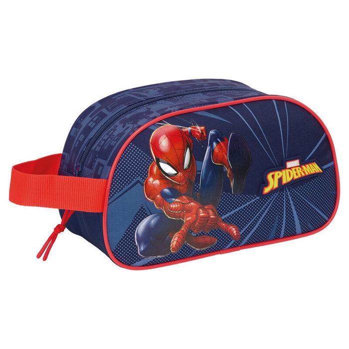Nécessaire de Voyage Spider-Man Bleu 26 x 15 x 12 cm Nécessaire de Voyage Spider-Man Bleu 26 x 15 x 12 cm