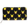 DIFUZED Portefeuille Pochette Pikachu Pokémon Taille 20x11x2 cm en PU et Polyester