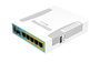 MikroTik hEX PoE Routeur Gigabit 5 ports CPU 800 MHz RAM 128 MB PoE SFP USB 2.0 Alimentation 12-57 V