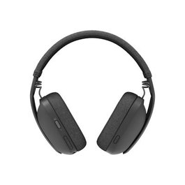 Logitech Zone Vibe Wireless (981-001157) - Casque d'écoute sans fil Bluetooth Graphite pour Teams et appels avec récepteur USB