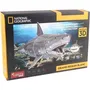 Explora Puzzle 3D Grand Requin Blanc, Jeu de Construction Éducatif 72 Pièces, à Partir de 8 Ans, 38 cm Assemblé