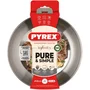 Pyrex Infinity Poêle en Inox 28 cm avec Poignée Amovible