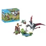 Playmobil 71525 Drone d'observation avec dimorphodon, Figurine Dinosaure et accessoires, 49 pièces, Jouet pour enfants dès 4 ans