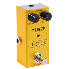 Yuer Tremolo Pédale d'effet avec circuit photoélectrique, True Bypass, boîtier en aluminium