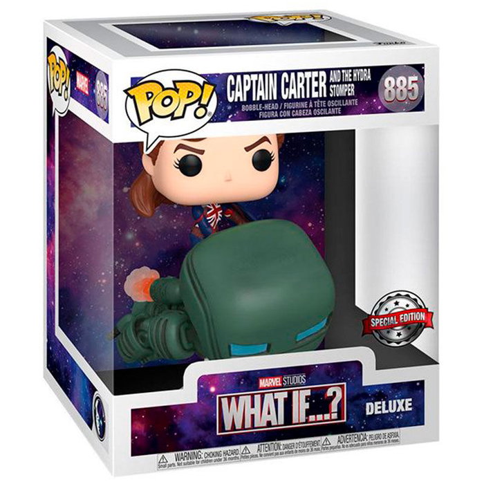 FUNKO Figura POP Marvel What If Captain Carter Exclusive FUNKO Figura POP Marvel What If Captain Carter Exclusive