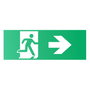 Pictogramme d'urgence : flèche vers la droite