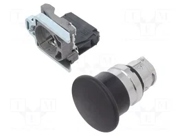Schneider Electric Harmony XB4 XB4BC21 Bouton-poussoir Champignon 22mm