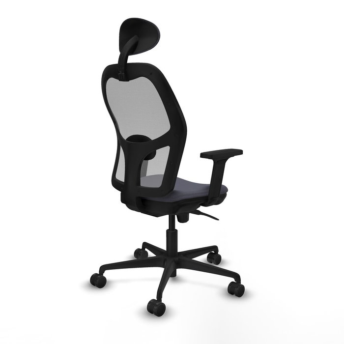 Piqueras y Crespo Chaise de Bureau 2D036N1 Gris foncé avec Appui-tête Piqueras y Crespo Chaise de Bureau 2D036N1 Gris foncé avec Appui-tête