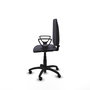 PIQUERAS Y CRESPO Chaise de bureau Aýna, Gris foncé, Accoudoirs fixes