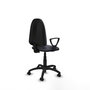 PIQUERAS Y CRESPO Chaise de bureau Aýna, Gris foncé, Accoudoirs fixes