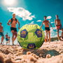 Ballon de plage F.C. Barcelona 21 cm 21 x 21 x 21 cm Vert