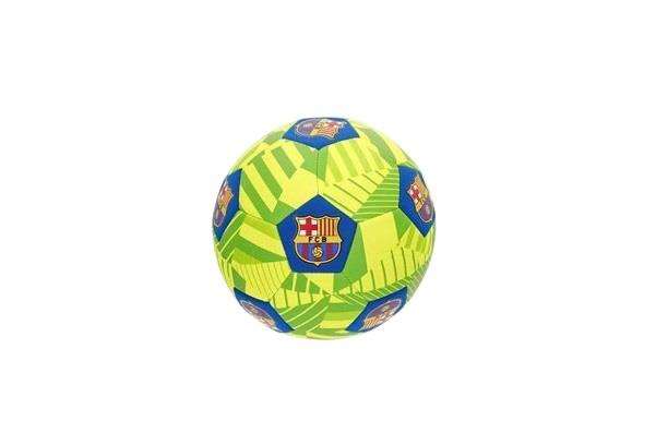 F.C. Barcelona Ballon de plage en néoprène Vert et Jaune