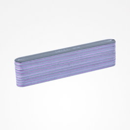 Bifull Limes acolchoades rectilignes Black 100/180, lot de 10 unités