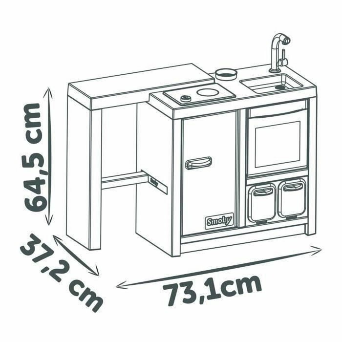 Smoby Cuisine Îlot Design Moderne Smoby Cuisine Îlot Design Moderne