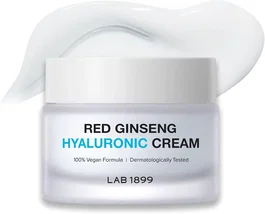 Lab 1899 Crème pour le visage au Ginseng rouge et Acide hyaluronique, 50 ml