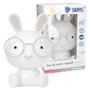 GSC Evolution Veilleuse LED Enfantine Lapin RGB avec Batterie Rechargeable Blanc