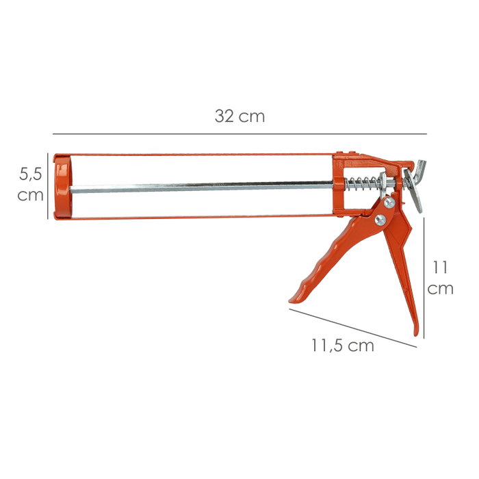 WOLFPACK LINEA PROFESIONAL Pistola Silicona Esqueleton
