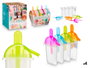 LEKNES Set de 4 boîtes de rangement en plastique assorties