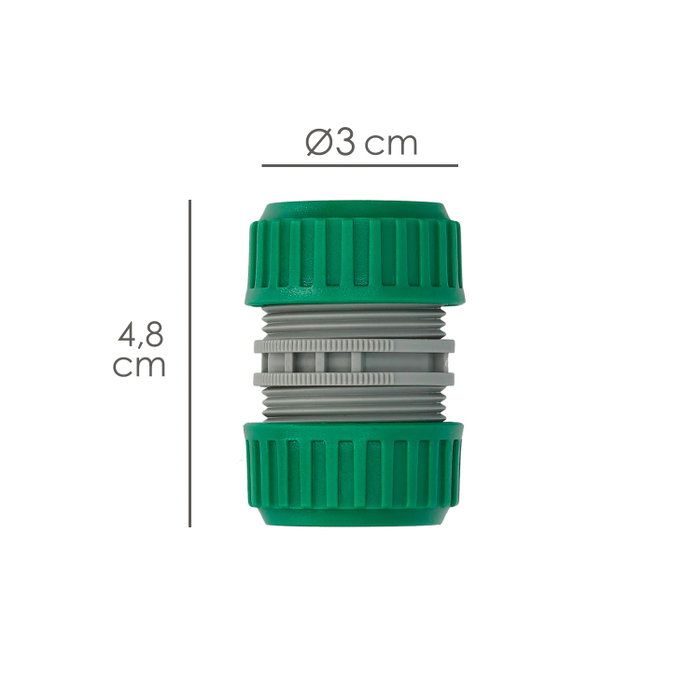 SATURNIA Réparateur tuyau plastique 1/2 en vrac SATURNIA Réparateur tuyau plastique 1/2 en vrac