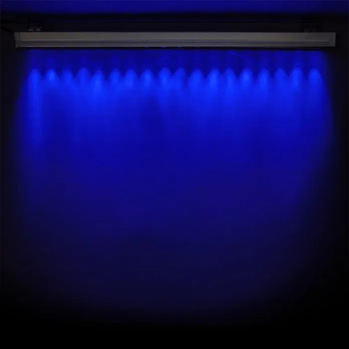 Applique Murale LED 18W 1290Lm 2700K IP65 40.000H Gris Aluminium Verre Anti-explosion PL623023-WW