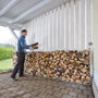 Support pour bois de chauffage Wolfcraft 5125000 Extensible XXL Métal 1,76-3,24 m