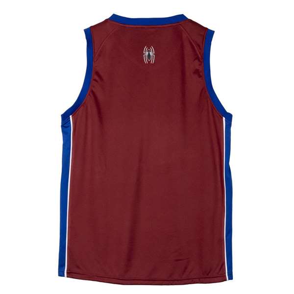 Cerdá T-shirt basket Spiderman adulte XXL Dark Red