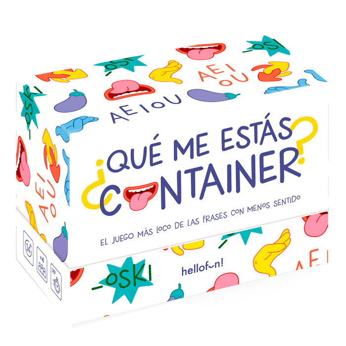 Hello Fun Juego ¿Qué Me Estás Container? (Espagnol)